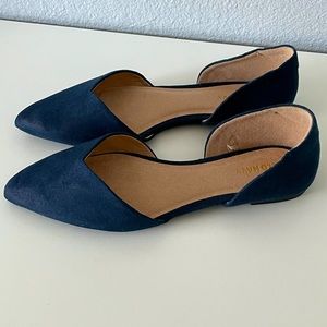 Old Navy Dorsay Flat Navy size 7 Shoes